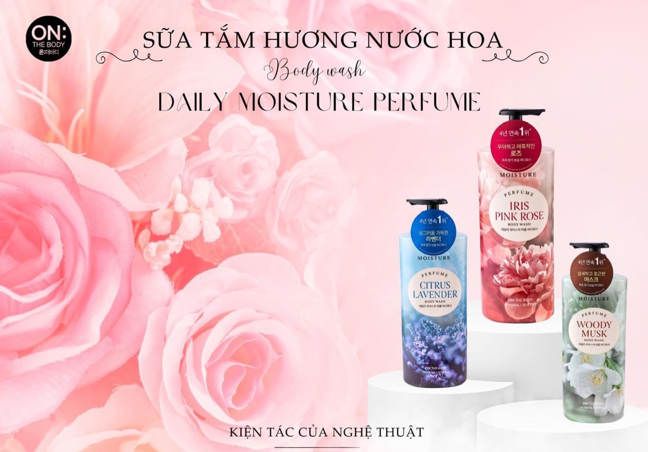 Sữa tắm On the body - Công Ty Cổ Phần Thương Mại Và Dịch Vụ Masaka - Chi Nhánh Hồ Chí Minh